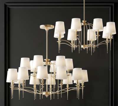 现代吊灯3D模型下载